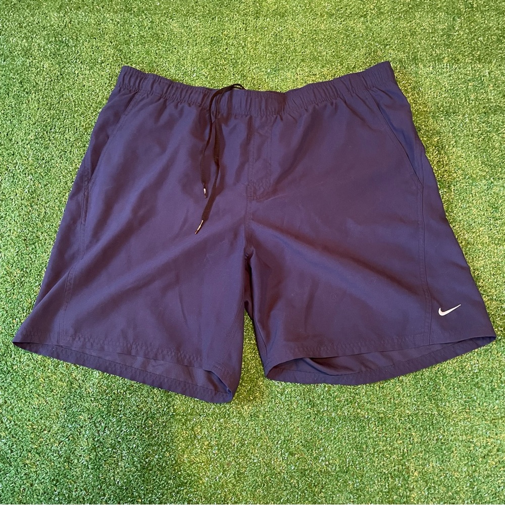 vintage y2k 2000s navy nike shorts